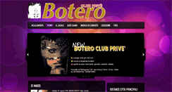 Desktop Screenshot of boteroclub.com